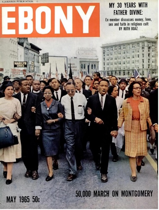 Cover of Ebony 1965 Featuring March on Montgomery