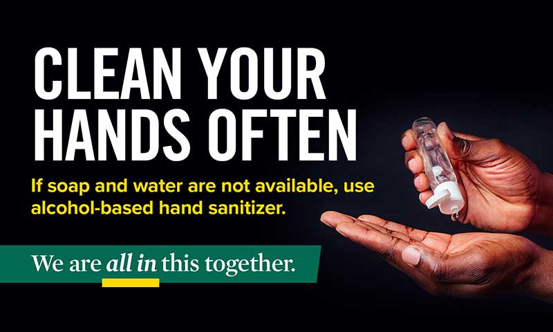 Clean Your Hands Often