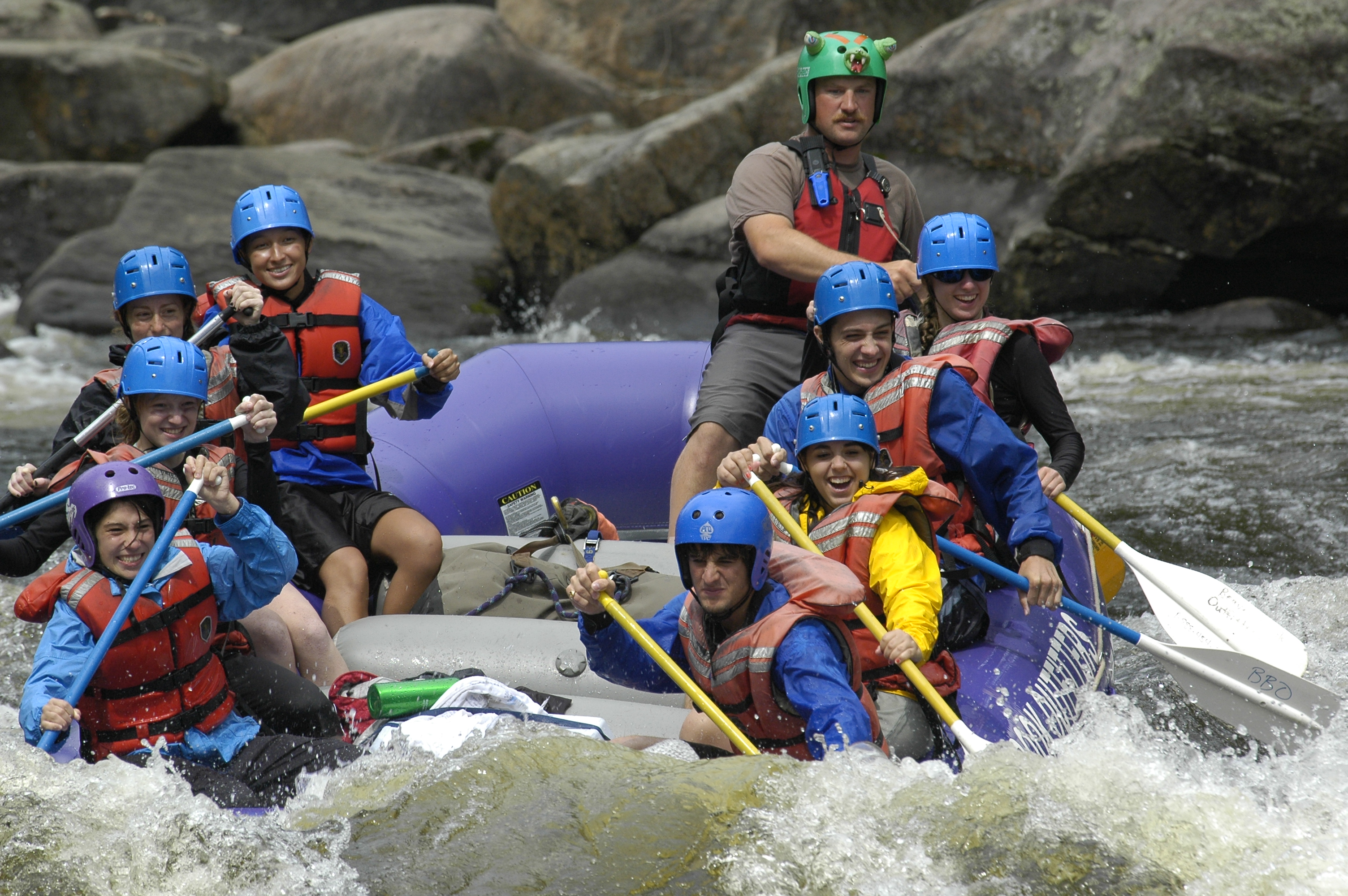 rafting