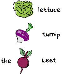 lettuce turnip beet