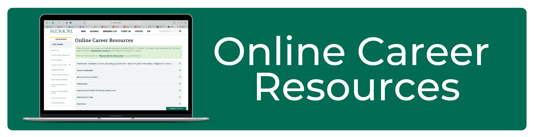 Online Career Resources