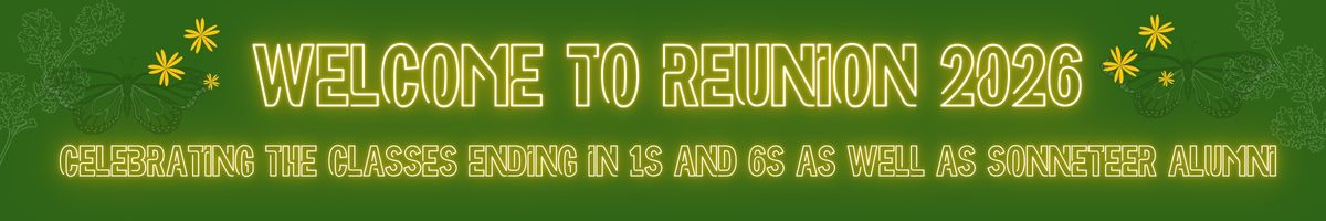 Welcome to Reunion 2026