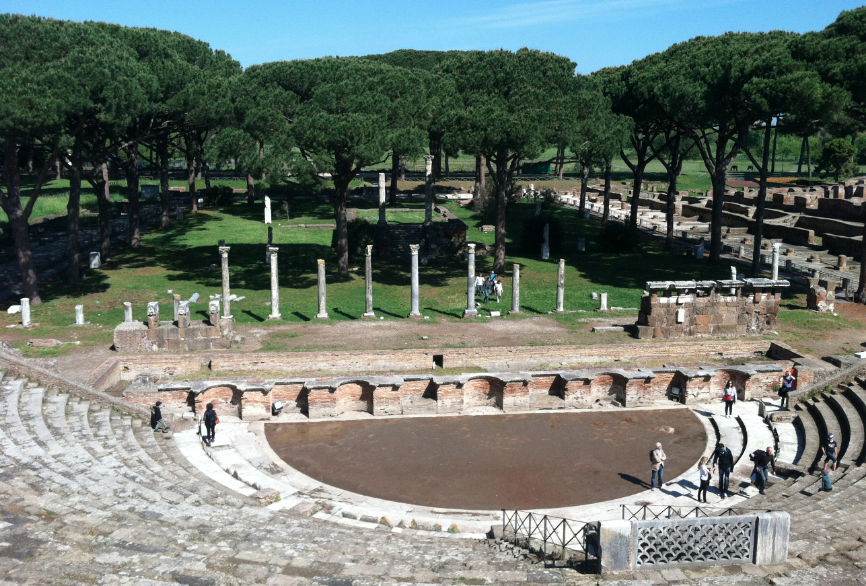 Theater at Ostia Antica