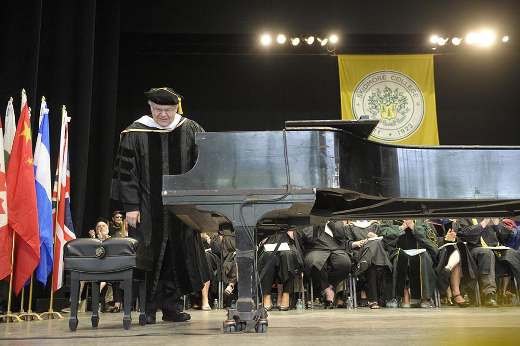 Emanuel Ax at the piano