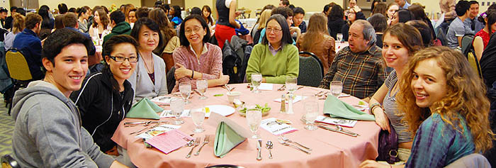Asian Cultural Awareness Club dinner (photo by Jarred Green '15)