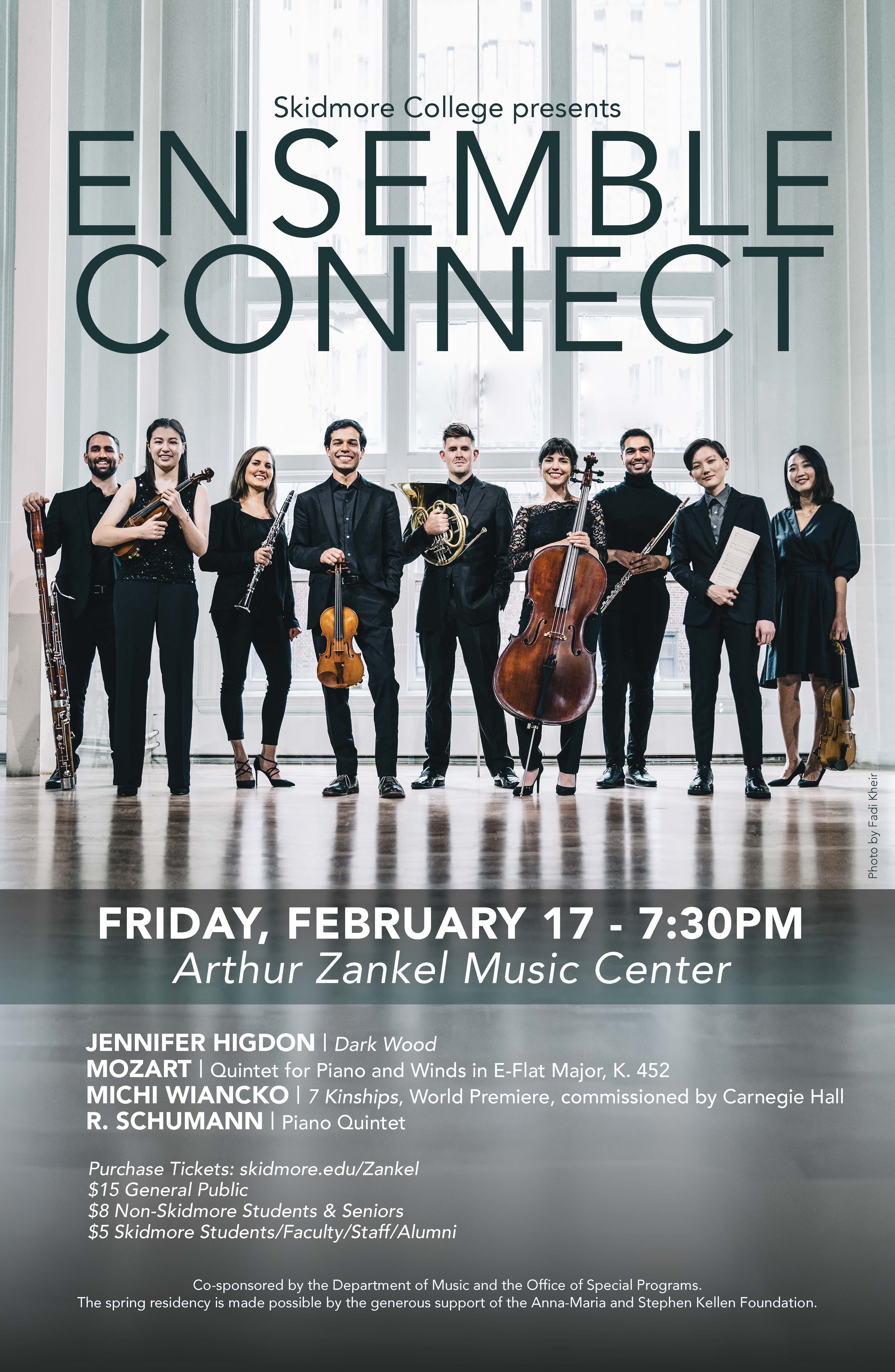 Ensemble Connect February 2023 Performance Poster
