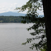 Scenic view of the Hudson River