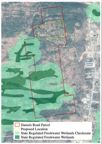 a map of an area identified for renewable energy expansion