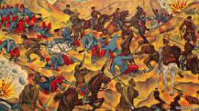 Illustration of Ottoman Warriors