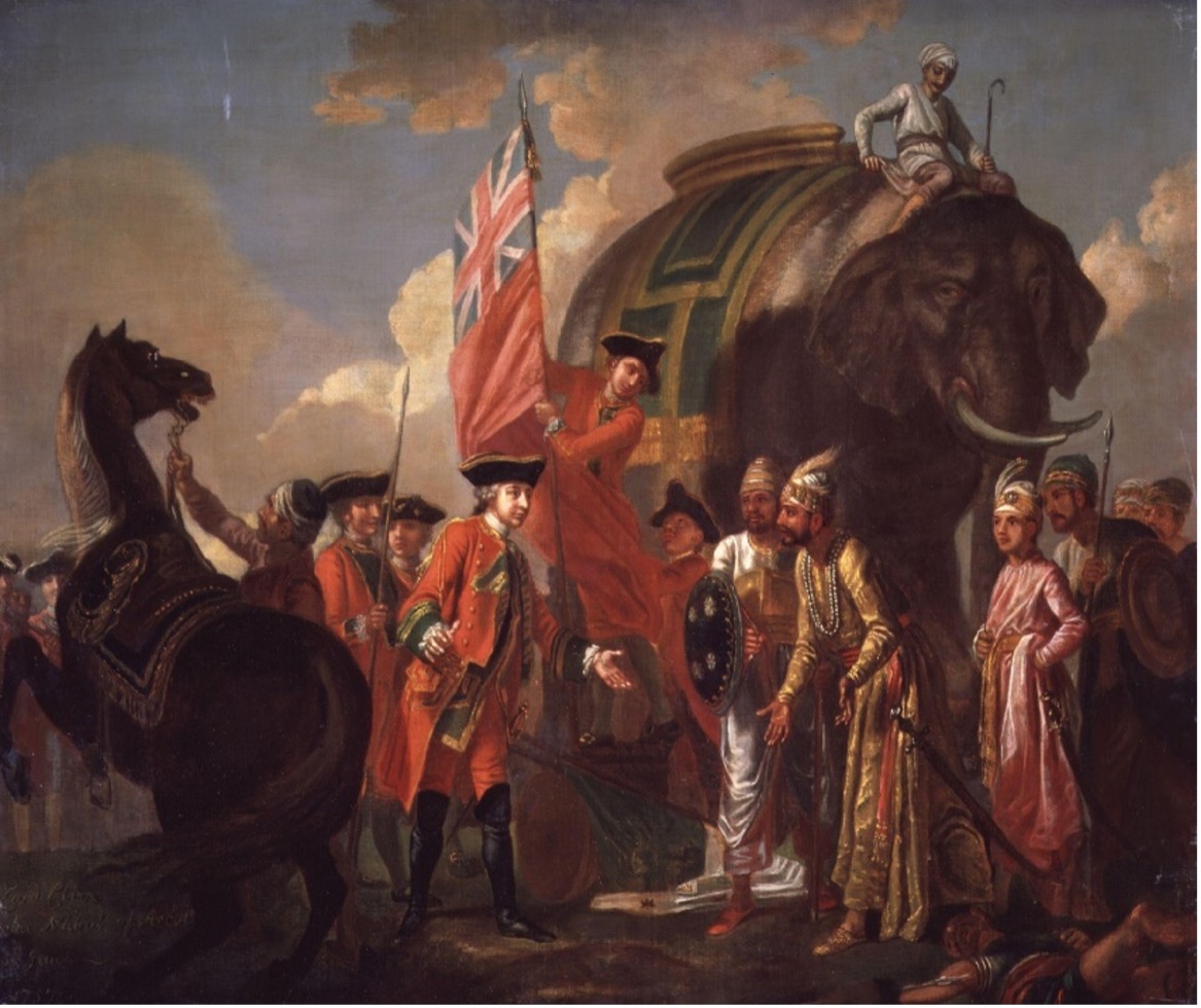 Portrait of the British in India