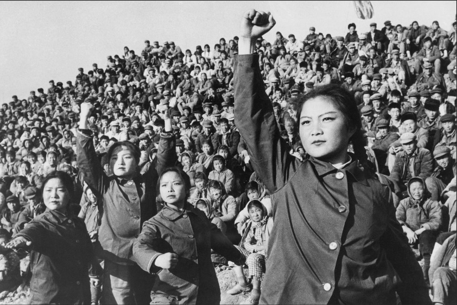 Young Women Protesting