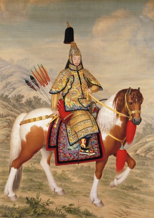 Print of Chinese Emperor