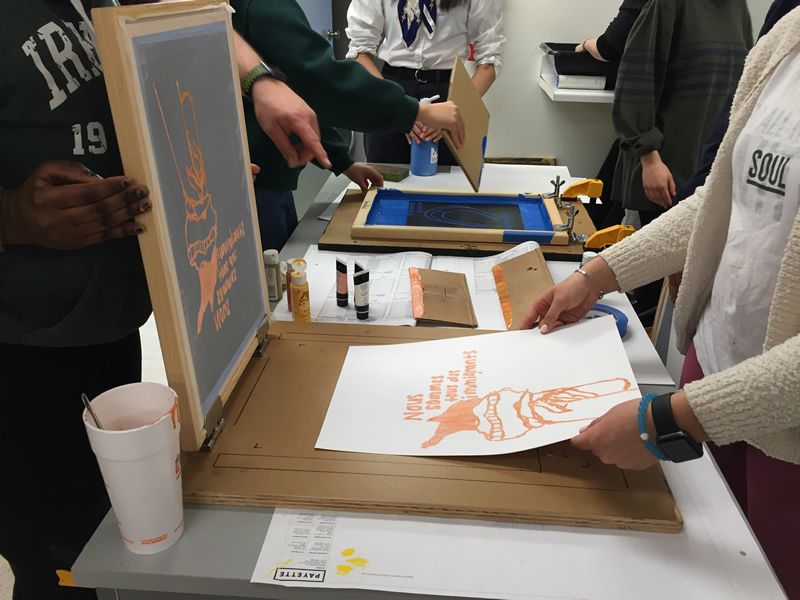 Screen printing project