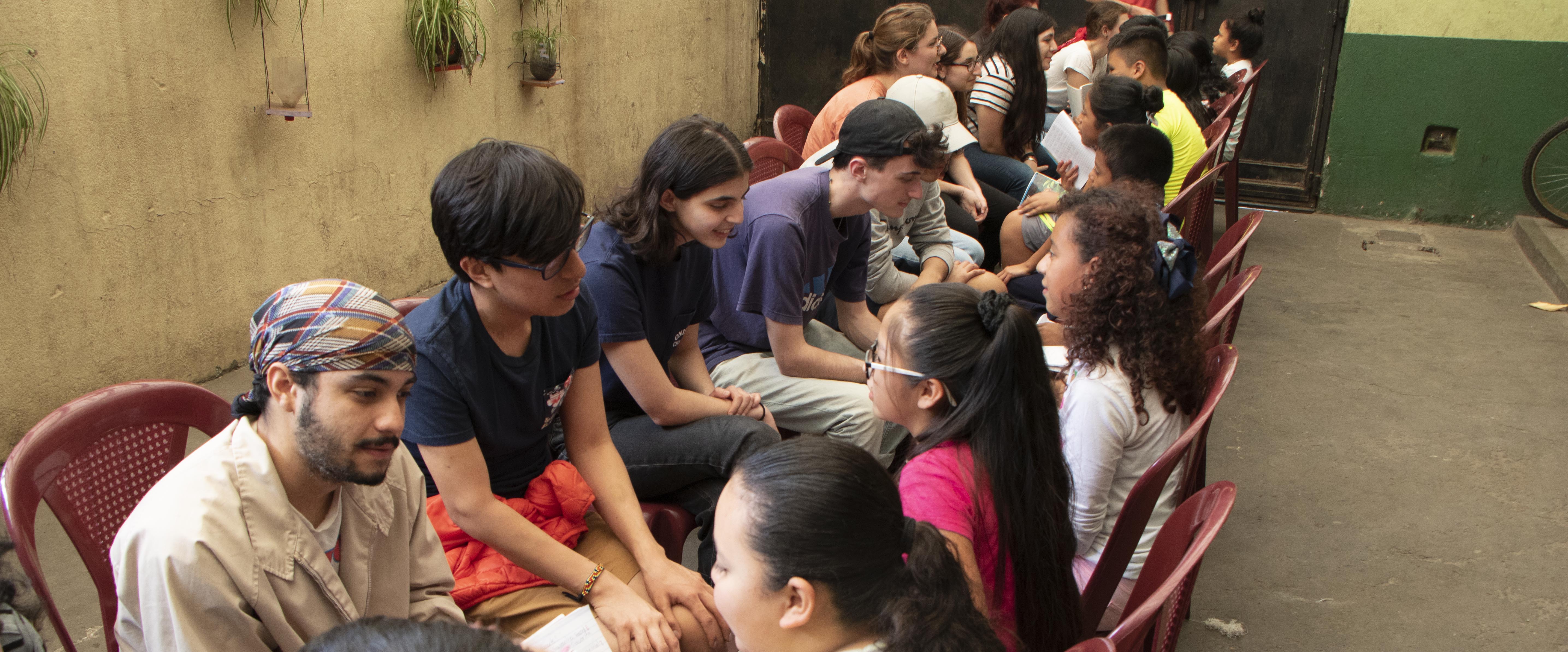 Skidmore "Working in Communities" Group in Guatemala