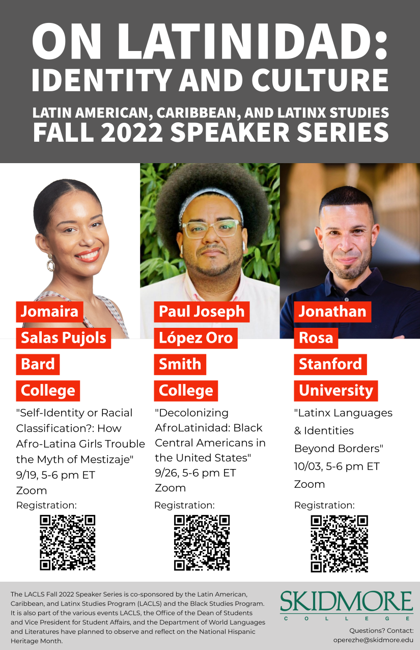 LACLS Fall22 Speaker Series poster