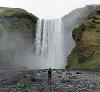  Sarah Sweeney, Twenty Down at Skógafoss (Detail), Digital Pigment Print, 2017