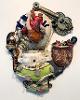 Shanna Fliegel, "Cartography of My Body," White stoneware