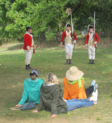 Reenacting Battle of Saratoga 2012