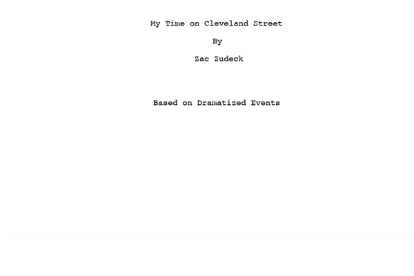 Script: “My Time on Cleveland Street”