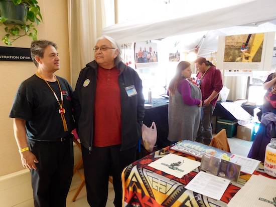 Standing Rock table at Flurry Festival