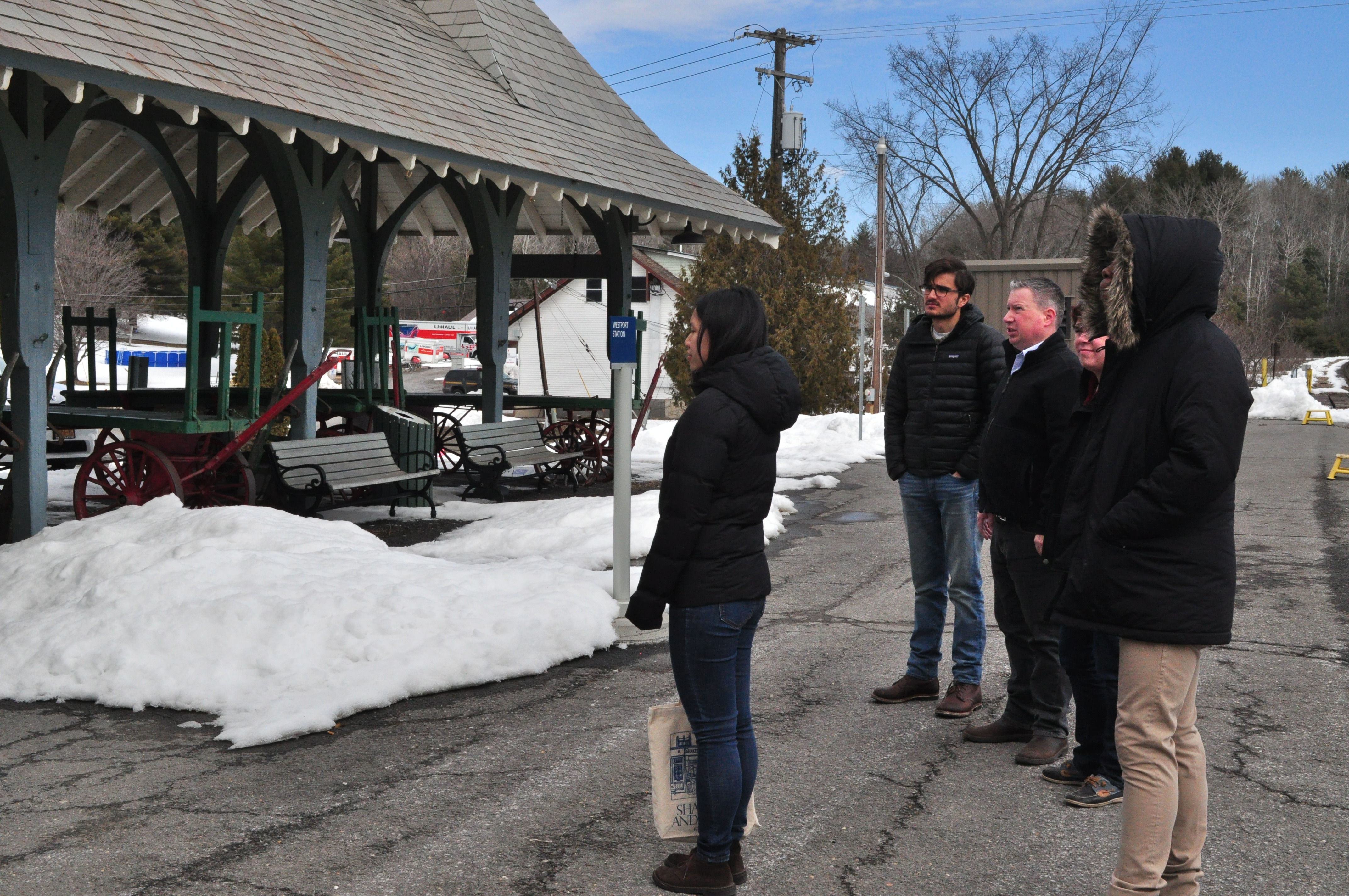 Howson guided tour of the Depot Class in Westport