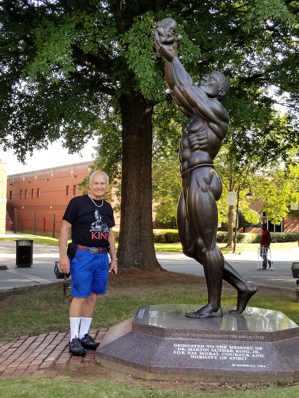 Patrick Morelli and "Behold" monument