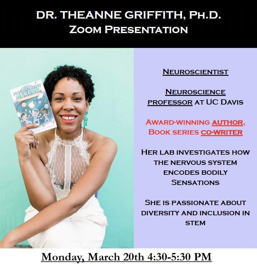 Theanne Griffith talk poster