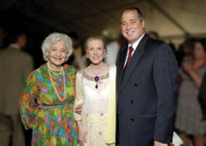 Marylou Whitney and John Hendrickson