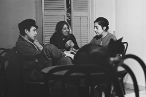 Caffè Lena, 1962: Bob Dylan, Suze Rotolo, and Lena Spencer