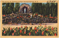 Postcard-St. Clement's grotto