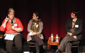 Faculty panel, Girls Rising Together