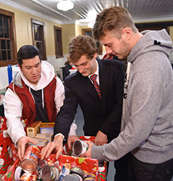 Sorting food items