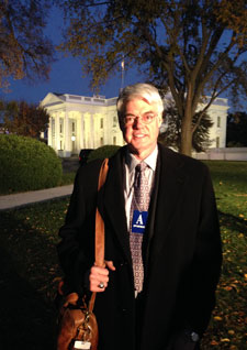 President Philip A. Glotzbach at White House