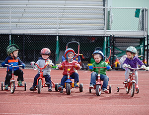 trike-a-thon start