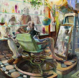 "Remedy," oil on canvas, 2015, Paul Sattler "Remedy," oil on canvas, 2015, Paul Sattler