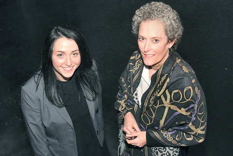 Claire+Lindsay+%2716+with+Christine+Juneau+%2782%2C+P%2718