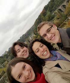 FYE London students visit Luxembourg