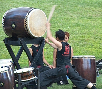 Taiko drumming