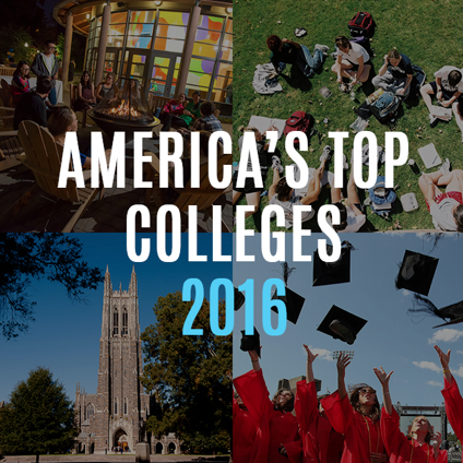 Best colleges of 2016