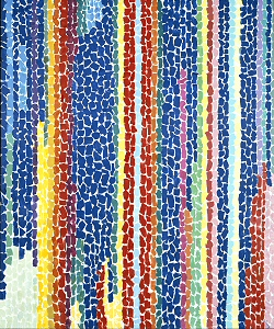 Alma Thomas, Iris, Tulips, Jonquils, and Crocuses (1969)