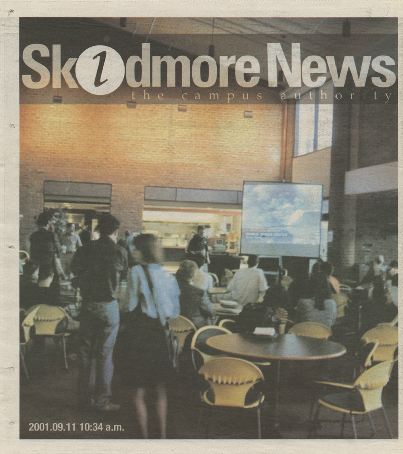 9/11 Skidmore News edition