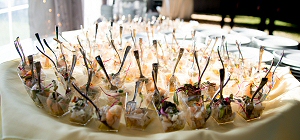 Gourmet fare is a hallmark of the event.