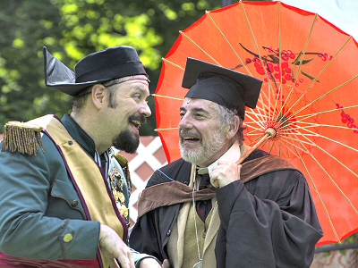 A Midsummer Night's Dream in rehearsal (Photo by Eric Jenks '08)