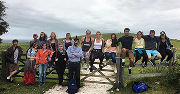 Prof. Andrew Lindner '03 in England