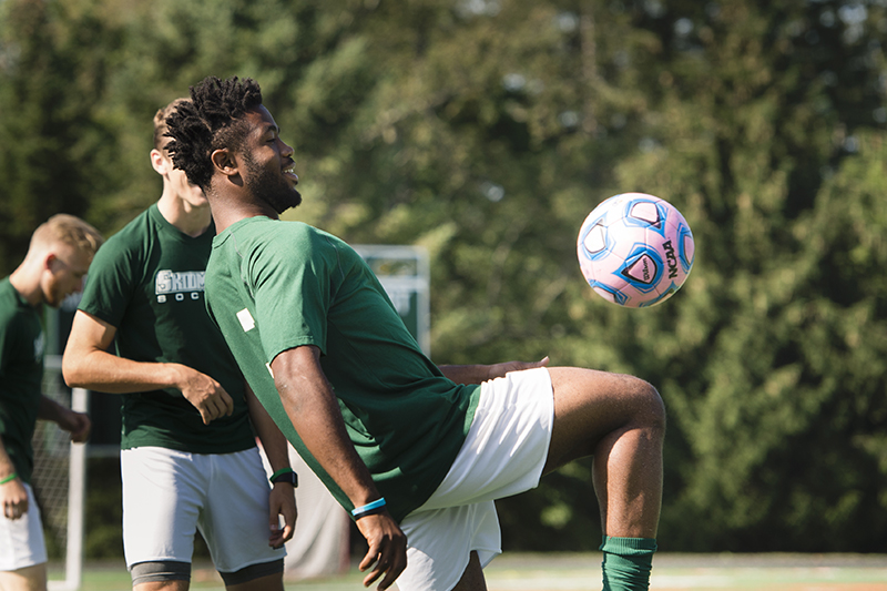 Austin Okoye '18, soccer