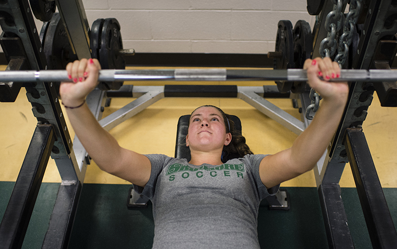 Courtney Shaw '19, soccer