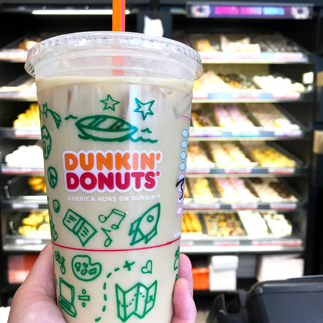 Dunkin Donuts coffee