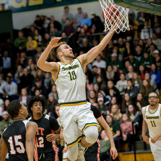 Edvinas+Rupkus+plays+basketball+at+Skidmore+College+