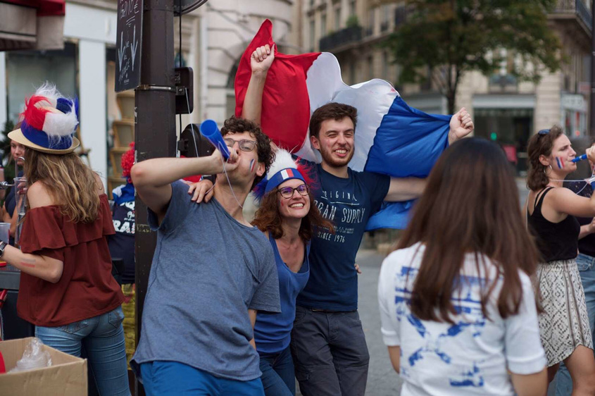 France wins the World Cup