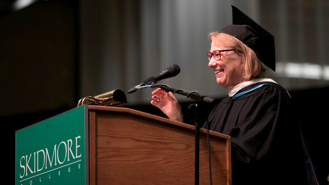 Vice President and Dean of Admissions and Financial Aid Mary Lou Bates